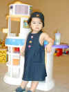 posing in front of my new kitchen.jpg (308636 bytes)
